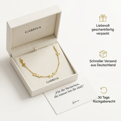 Gabriva – Halskette mit mehreren Namen