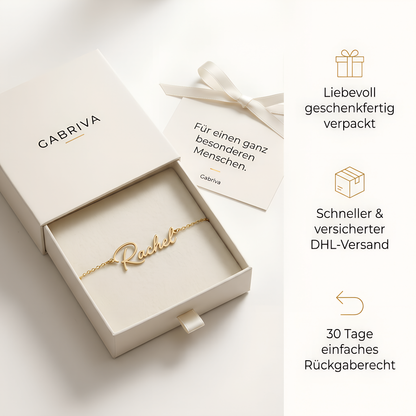 Gabriva – Personalisiertes Signatur-Armband