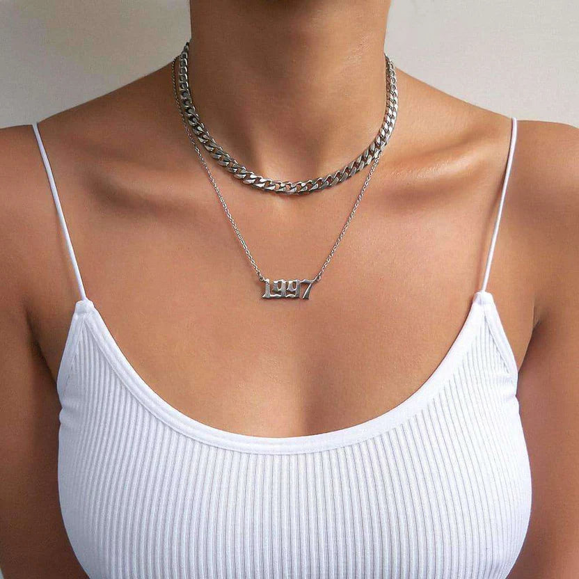 Geburtsjahr-Halskette