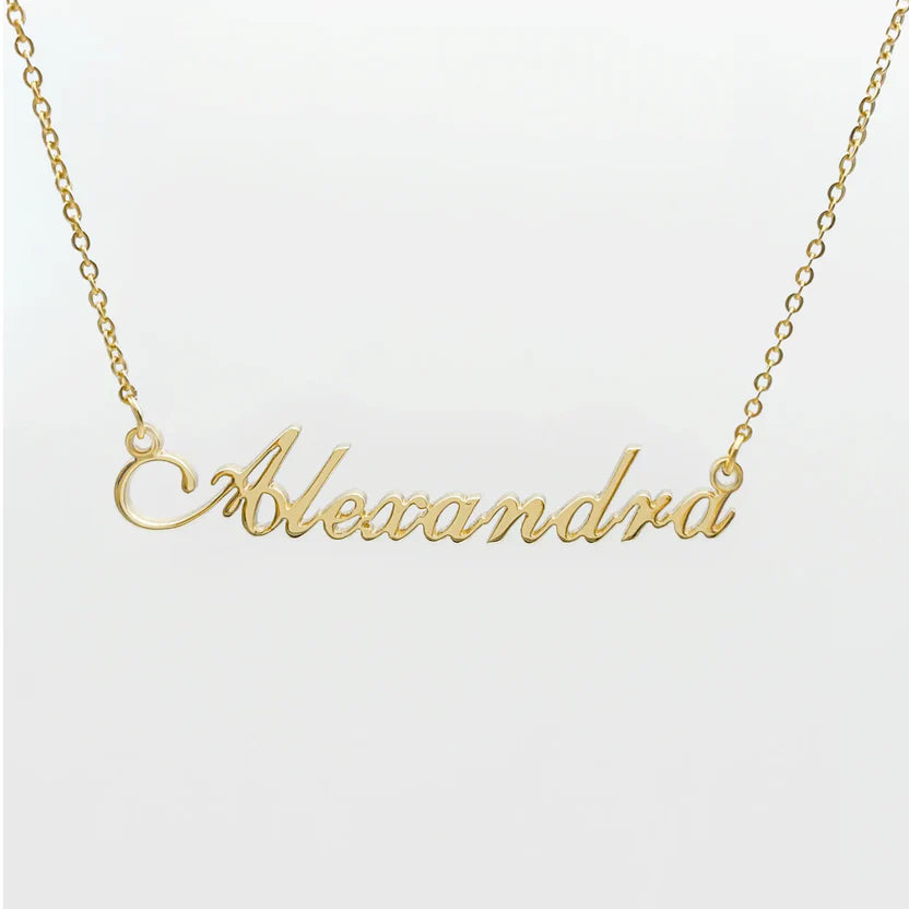 Siena personalisierte Namenskette