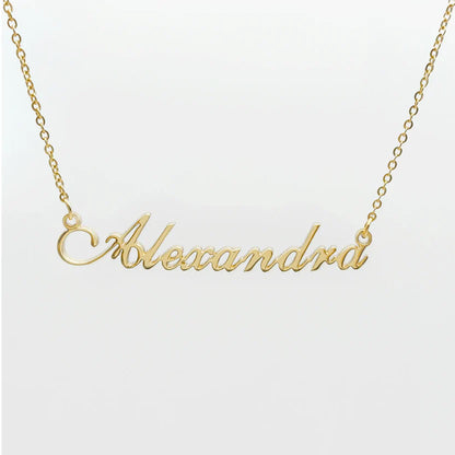 Siena personalisierte Namenskette