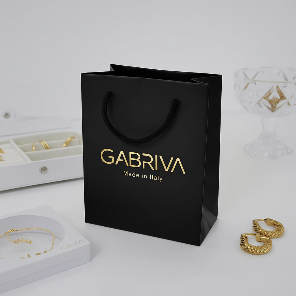 Gabriva Luxury Shopping Bag mit Schmuckbox und Zubehör – Premium Geschenkset