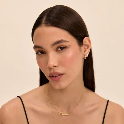 Siena personalisierte Namenskette