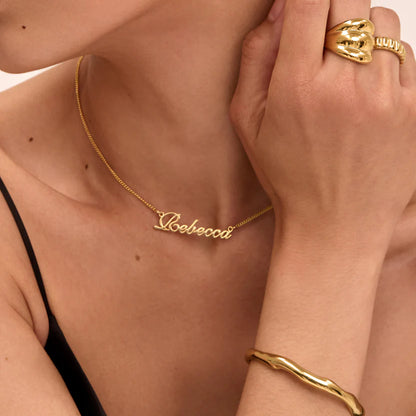 Siena personalisierte Namenskette